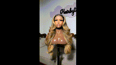 KERRY CUSTOM BLOND| DONOR HAIR| 22INCHES| 3OOG| 6BY6 HD