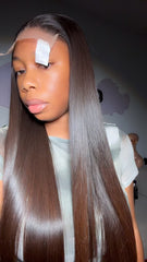 ✨ “Melted Rich” – Bone Straight & Flawlessly Blended