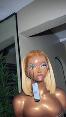 🔥 Sun-Kissed Fierce – The Boss Blonde Bob Donor Hair🔥