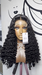 22''| 300G| LUXURY FRENCH CURLS| 5x5 HD Lace