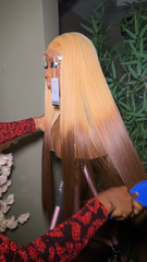 🍯 “Golden Hour Glow” – Honey Blonde Wig