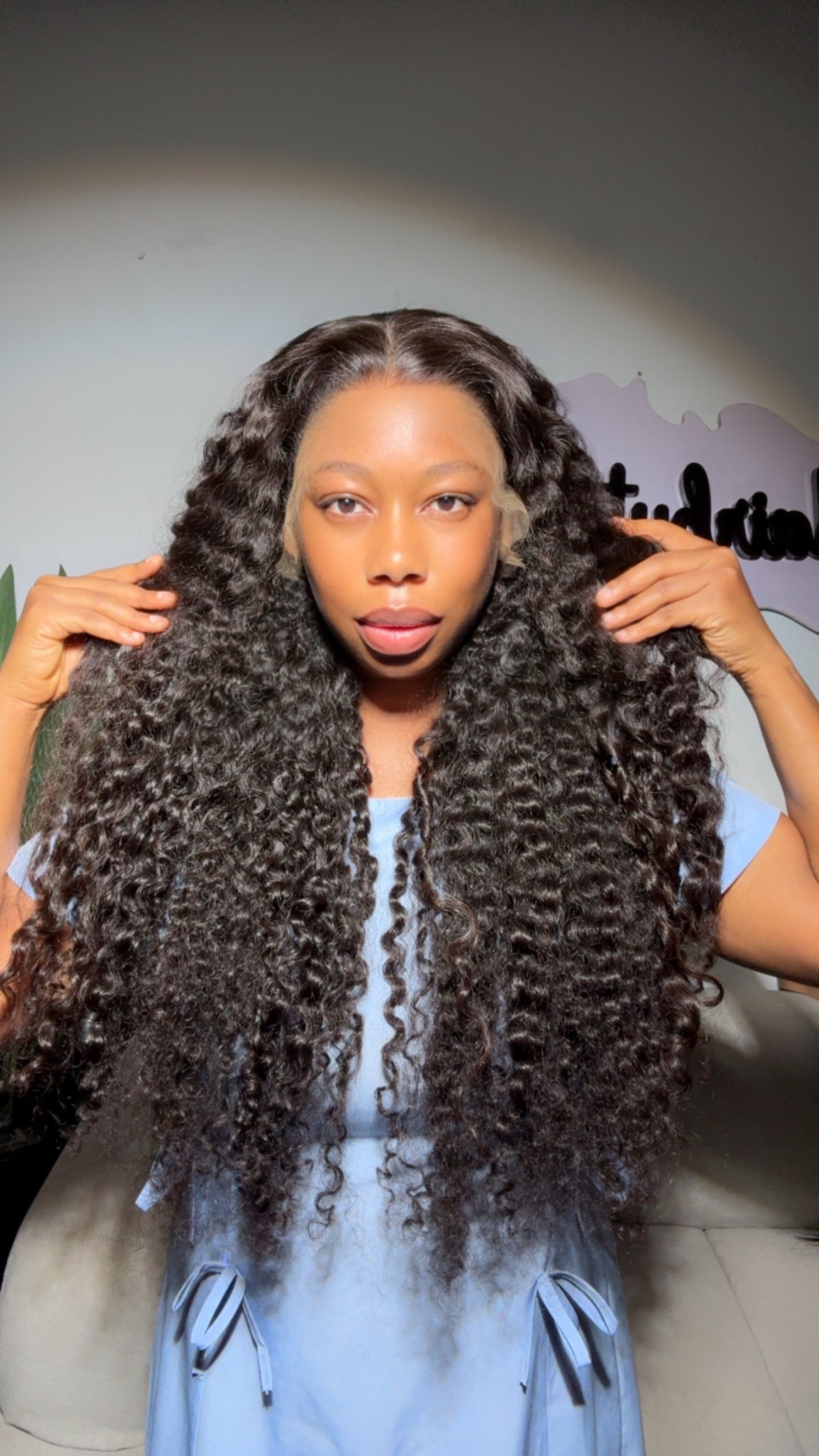 Shola Burmese Curly- 28 Inches - 300Gram 13by4 HD