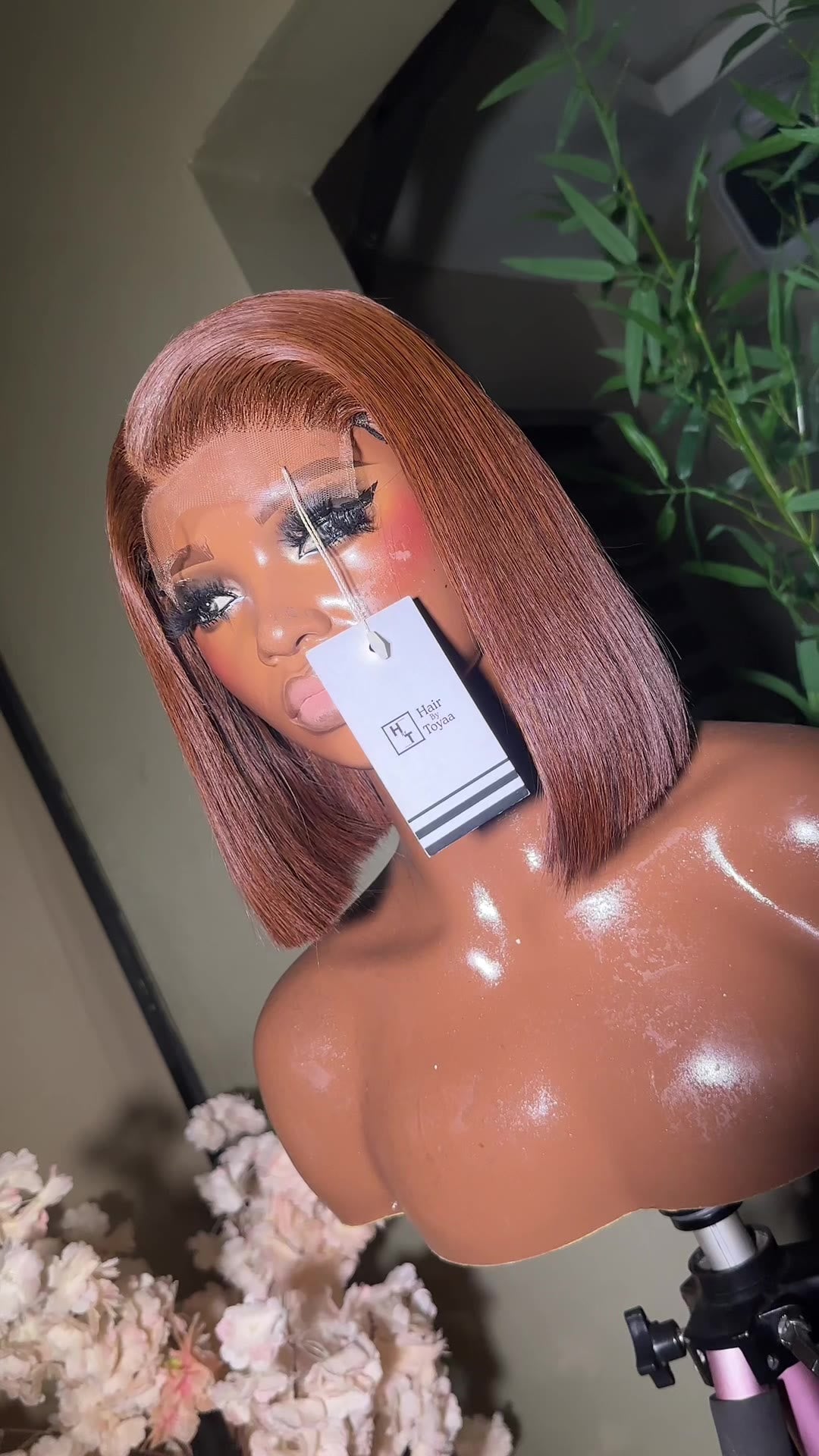 🍂 “Spiced Silk” – The Bob That Warms the Room
