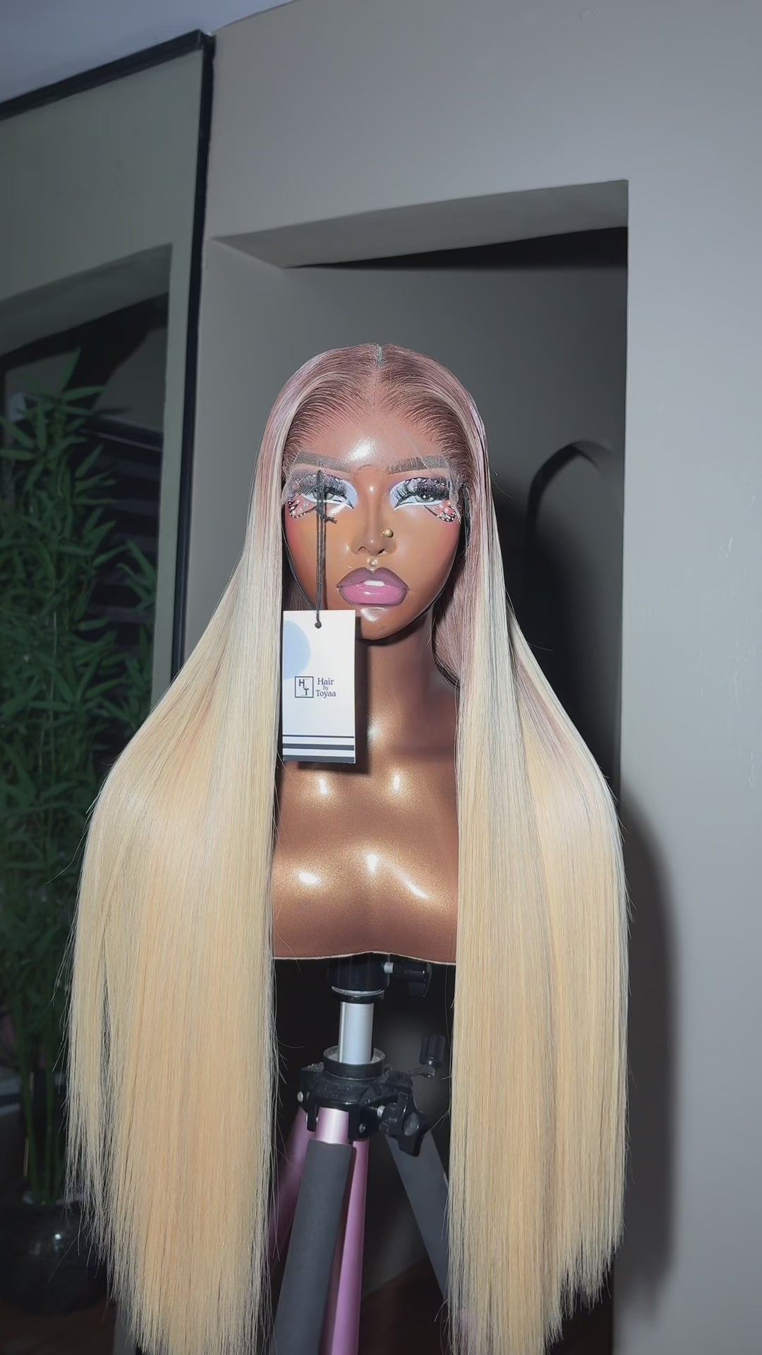 26'' 🌟 Goddess Glow – Champagne Blonde Elegance 🌟 300G | 6x6 HD Lace