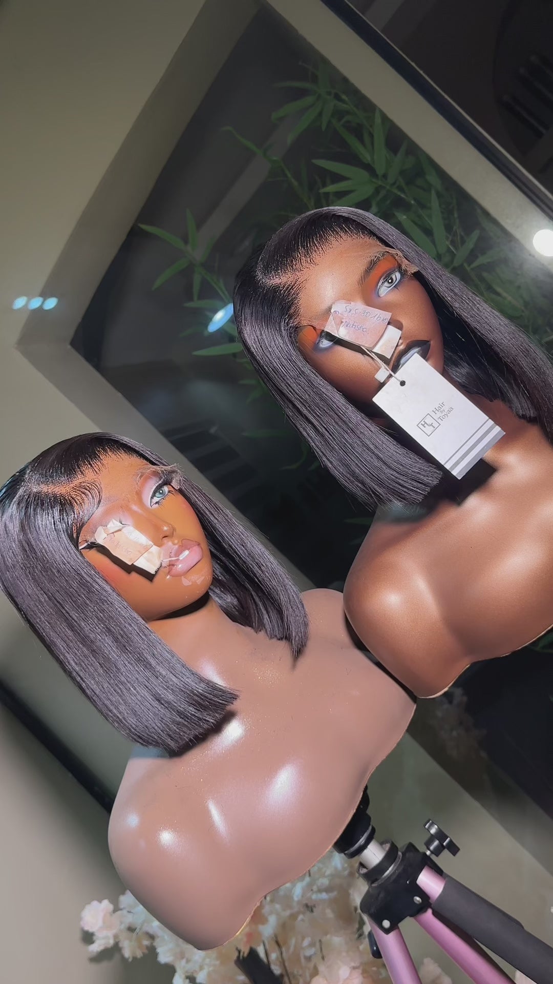 🖤 “Dose of Class” – Sleek Natural  Color Black Bob