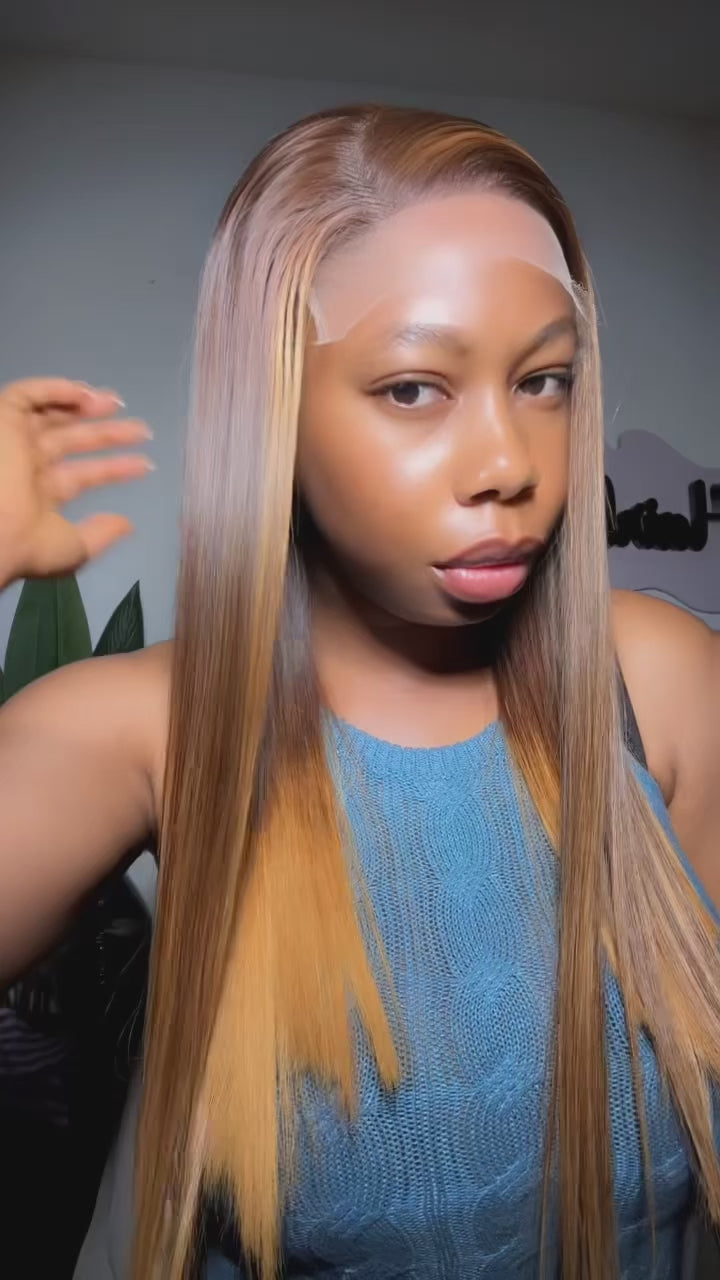 EHI CUSTOM LUX STRAIGHT| 20  INCHES| 300GRAM| 7BY7 HD LACE