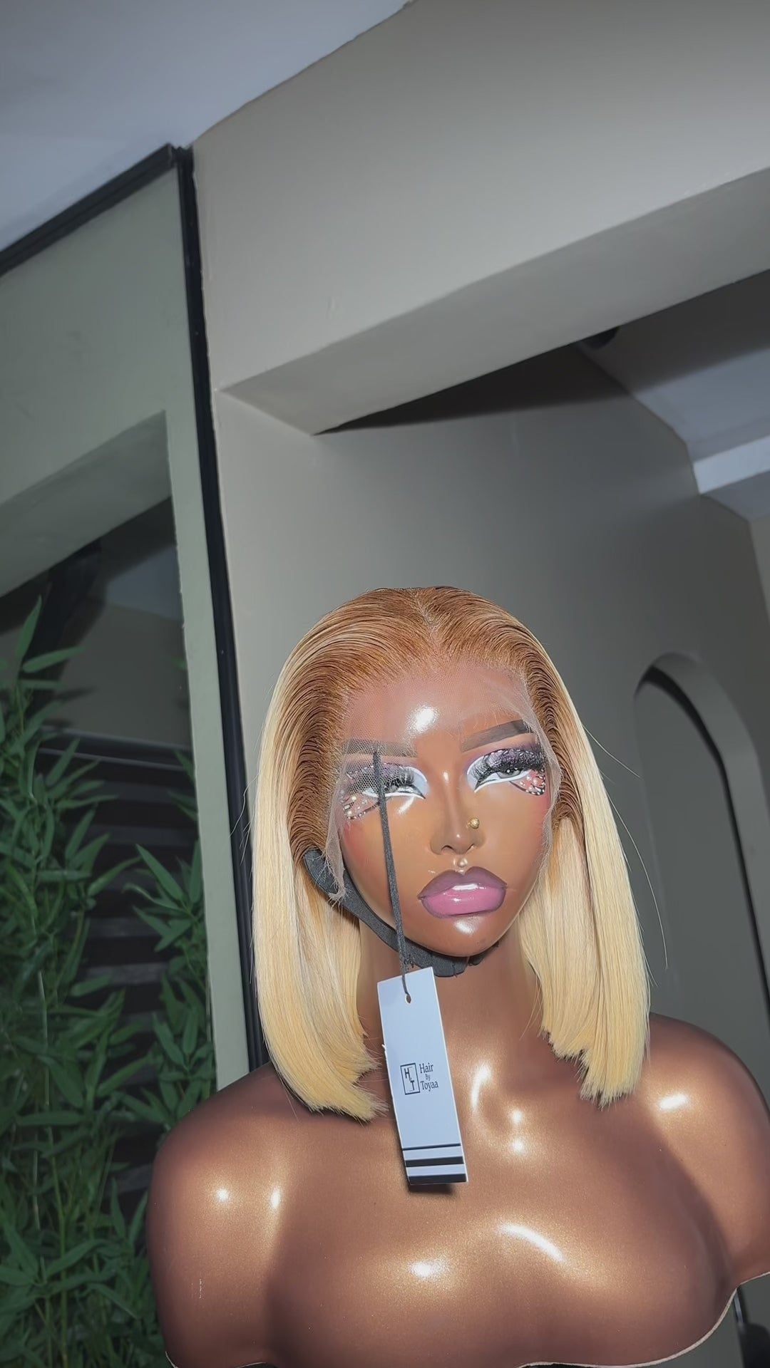 🔥 Sun-Kissed Fierce – The Boss Blonde Bob Donor Hair🔥