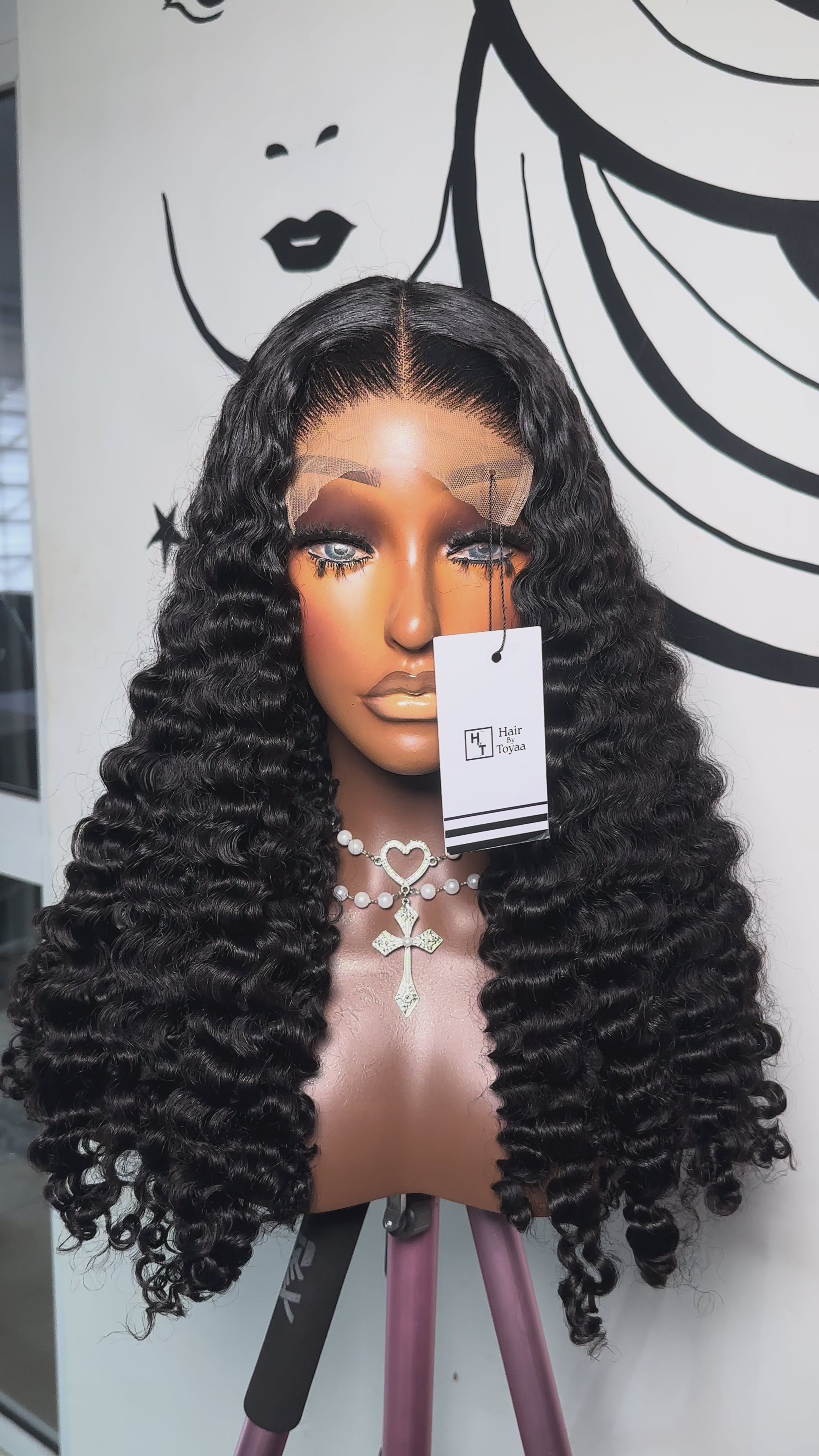 22''| 300G| LUXURY FRENCH CURLS| 5x5 HD Lace