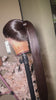 🍫 “Snatched & Sleek” – Luxe Chocolate 360 Frontal Wig